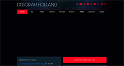 Desktop Screenshot of deborahholland.net